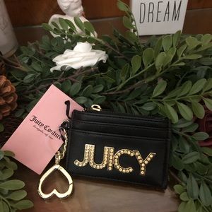 NWT Juicy Couture Card Holder/Key Chain